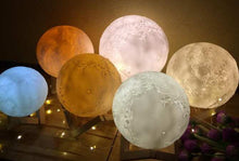 Load image into Gallery viewer, 3D MOON LAMP